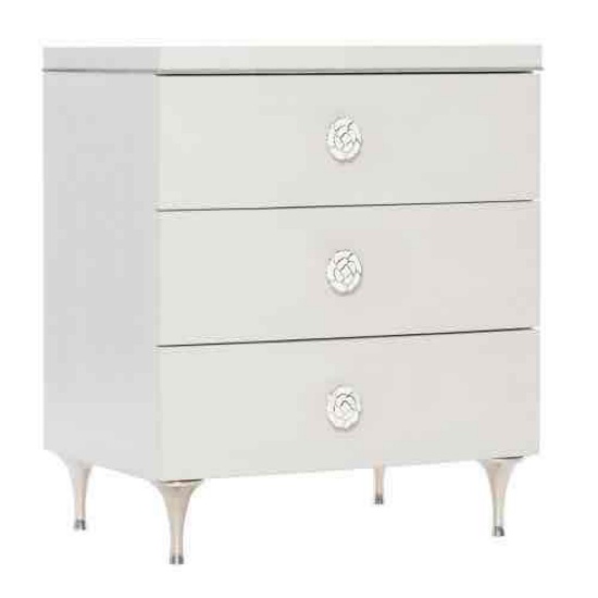 Bernhardt Silhouette Nightstand in Eggshell
