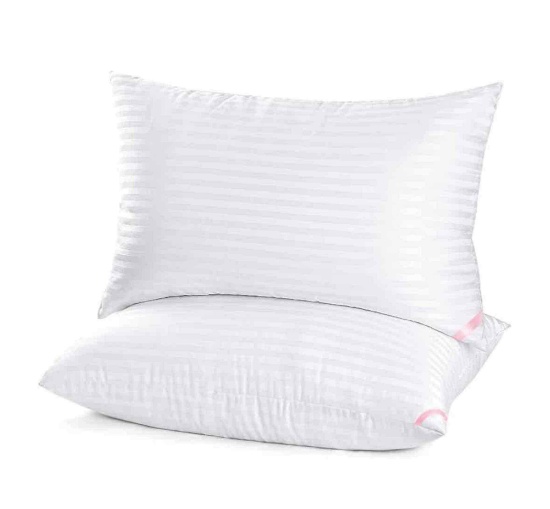 EIUE Hotel Collection Bed Pillows for Sleeping Queen Size