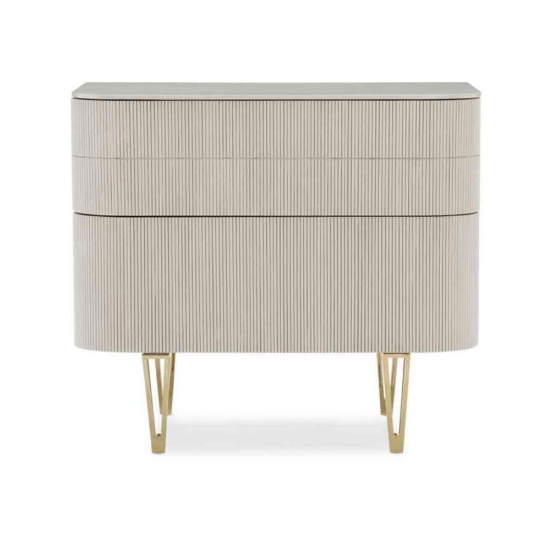 Caracole Classic Beige True Love Nightstand