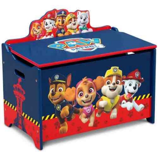 Delta Children Deluxe Toy Box Paw Patrol