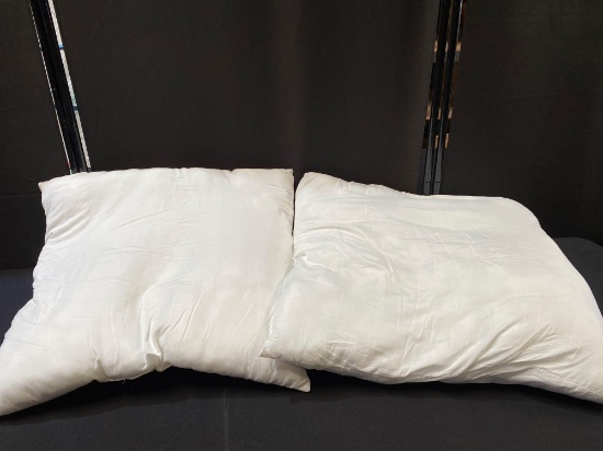 White Square Pillow