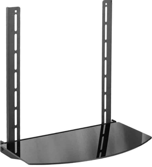 VIVO Under Above VESA Back of TV Wall Mount Shelving Bracket with Tilt