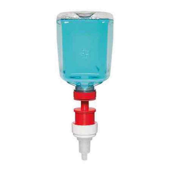 Betco Advanced Alcohol Foaming Hand Sanitizer - 750 mL Compass Bottle, Red Tip