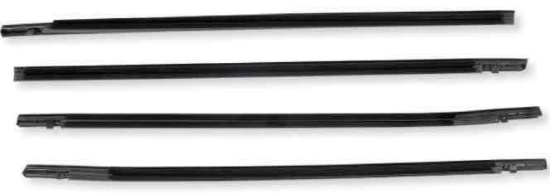 Wztepeng 4PCS Weatherstrip Window Seal Compatible (semi bent parts)