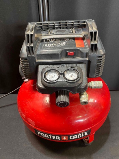 Porter-Cable 6 Gal. 150 PSI Portable Electric Pancake Air Compressor