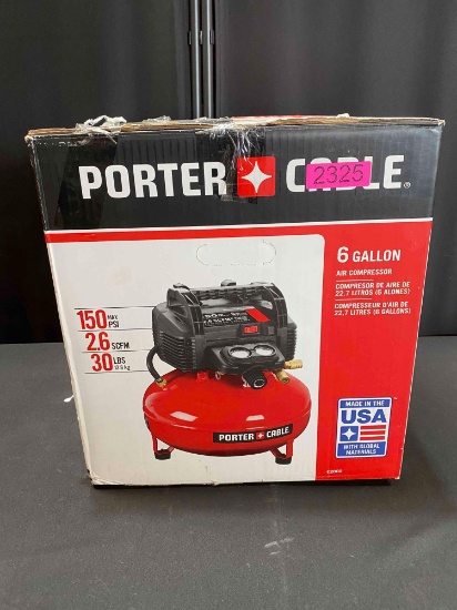 Porter cable 6 Gal. 150 PSI Portable Electric Air Compressor