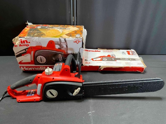 HOMELITE 16 in. 12 Amp Electric Chainsaw