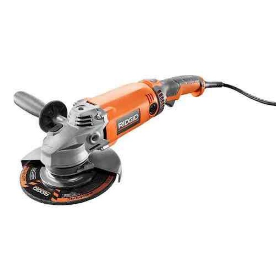 RIDGID 7 in. Twist Handle Angle Grinder