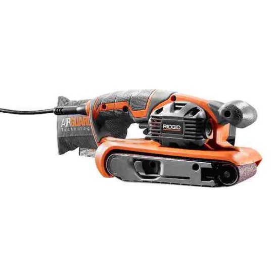 RIDGID Heavy-Duty Variable Speed 3 x 18 in. Belt Sander