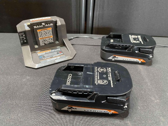 RIDGID 18V 2Ah Batteries Kit