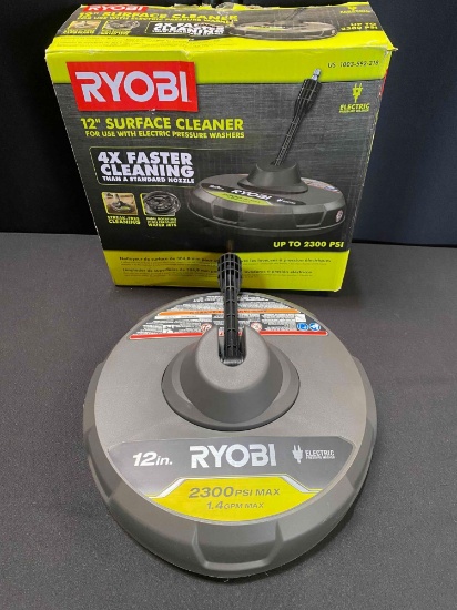 RYOBI 12? Surface Cleaner for use with Electric Pressure Washers