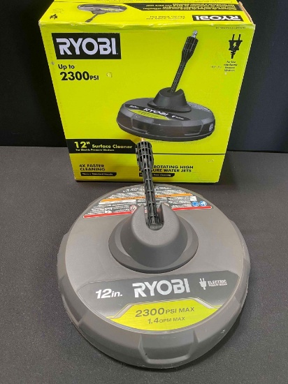 RYOBI 12? Surface Cleaner for use with Electric Pressure Washers