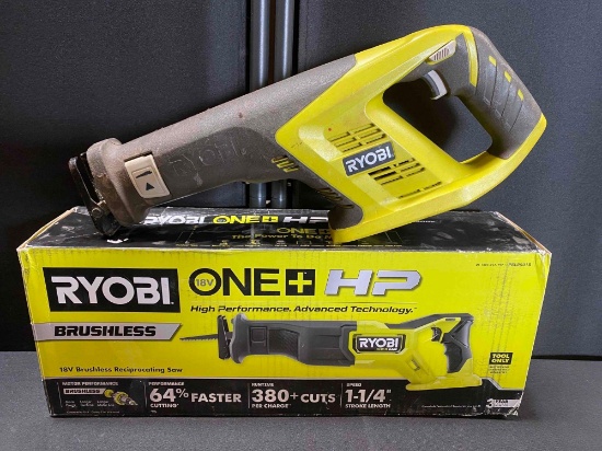 RYOBI ONE+ HP 18V Brushless Reciprocating Saw (Tool-Only)