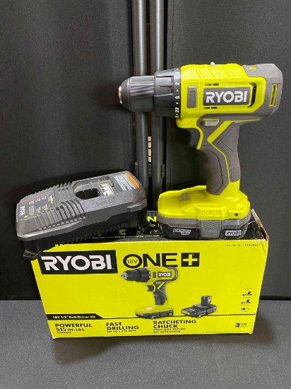 RYOBI 18V 1/2? Drill/Driver Kit