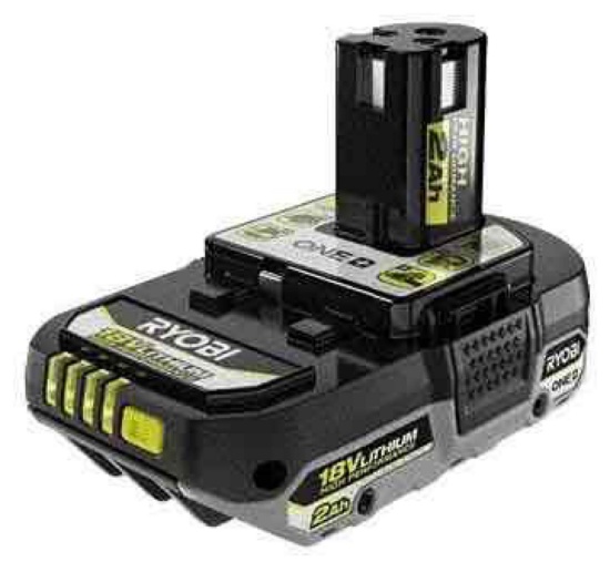 RYOBI ONE+ 18V 2.0 Ah Lithium-Ion HIGH PERFORMANCE Battery