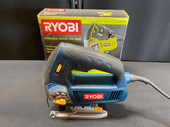 RYOBI 4.8 Amp Corded Variable Speed Orbital Jig Saw
