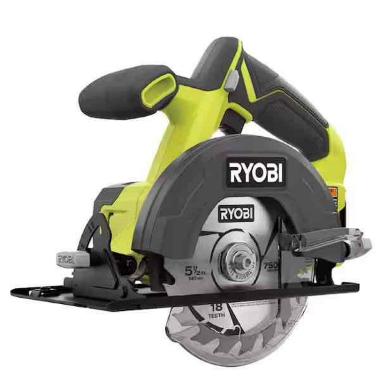 RYOBI ONE+ 18V Cordless 5 1/2 in. Circular Saw (Tool Only)