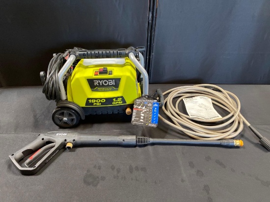 RYOBI 1900 PSI 1.2GPM Electric Pressure Washer
