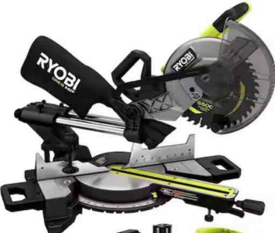 RYOBI 18V ONE HP BRUSHLESS 10? Sliding Compound Miter Saw