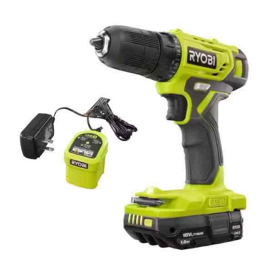 RYOBI ONE+ 18V Cordless 3/8 in. Drill/Driver Kit