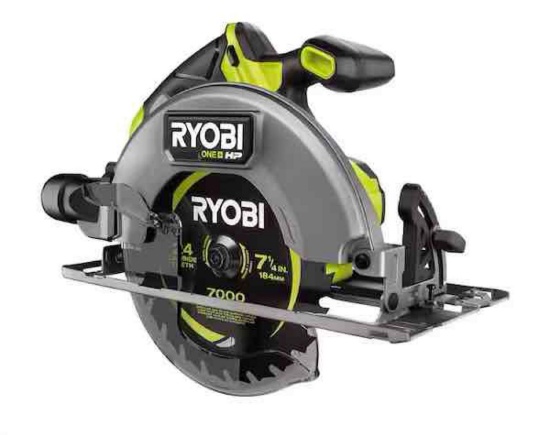 RYOBI Brushless Cordless 7-1/4 in. Circular Saw (Tool Only)