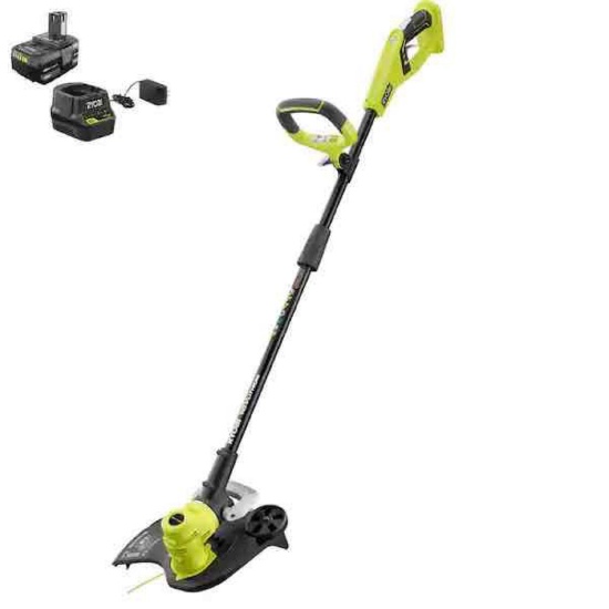 RYOBI ONE+ 18V 13 in. Cordless Battery String Trimmer/Edger