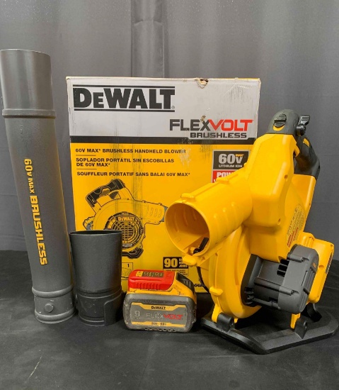 DEWALT FLEXVOLT 60V MAX BRUSHLESS HANDHELD BLOWER