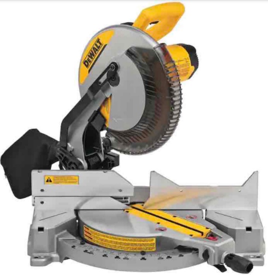 DeWALT 10" (254 mm) SINGLE BEVEL COMPOUND MITER SAW