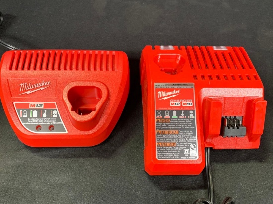 Milwaukee M12 & M18 Chargers