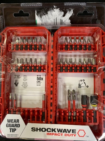 Milwaukee SHOCKWAVE Impact Duty Alloy Steel Screw Driver Drill Bit Set