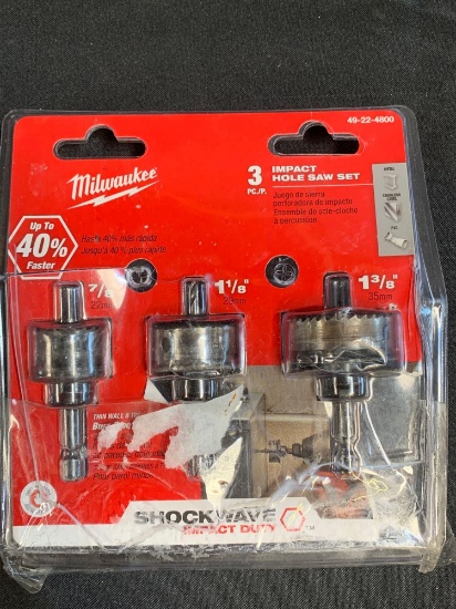 Milwaukee 3 Impact Hole Saw Set