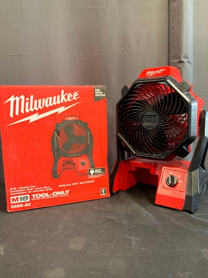 Milwaukee Cordless Jobsite Fan (Tool-Only)