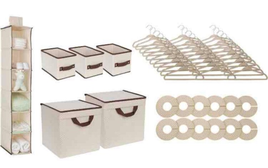 Delta Children Nursery Storage 48 Piece Set