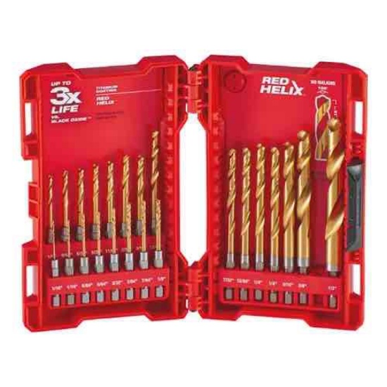 Milwaukee Titanium SHOCKWAVE Drill Bit Set