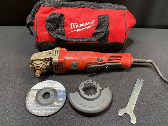 Milwaukee 4-1/2? Small Angle Grinder