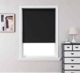 ChrisDowa 100% Blackout Roller Shade, Window Blind