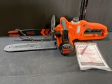 BLACK + DECKER CORDED 14. in Chainsaw