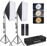 MOUNTDOG Softbox Lighting Kit, 2x19.7x27.5 Inch