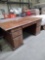 national office furniture wooden 7 drawer office desk