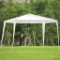 10 x 10 ft Outdoor Wedding Party Canopy Tent Event Tent for Backyard