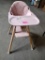 Babyjoy 6-in-1 Convertible Baby High Chair With Adjustable Removable Tray - Pink