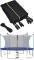 Costway 10ft Trampoline Replacement Safety Enclosure Net Weather-Resistant