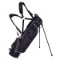 Golf Stand Cart Bag w/ 4-Way Divider Carry Organizer - Black