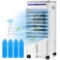 Costway 3-in-1 Evaporative Air Cooler Portable Air Cooling Fan W/ Fan & Humidifier