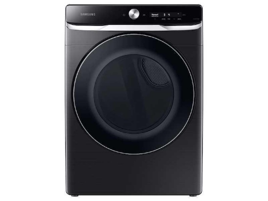 7.5 cu. ft. Smart Dial Gas Dryer with Super Speed Dry in Brushed Black