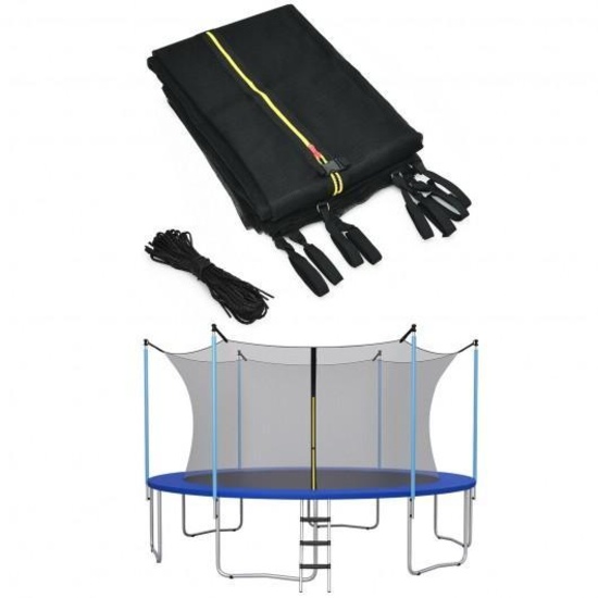 Replacement Weather-Resistant Trampoline Safety Enclosure Net-15 Ft