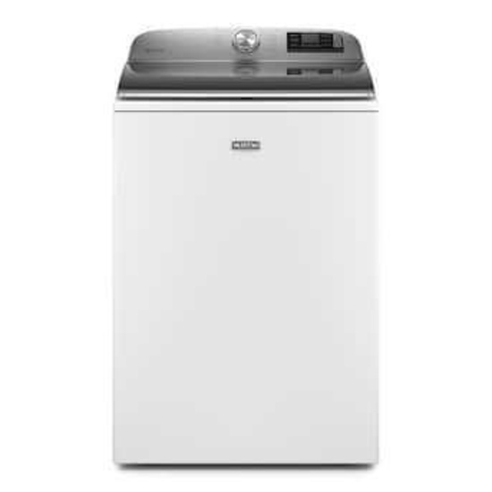 Maytag Smart Capable 5.3-cu ft High Efficiency Impeller Smart Top-Load Washer (White)