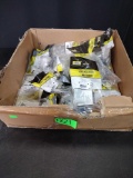 box of metal raceway wire clips