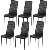 High Back Dining Chairs - Set of 6
