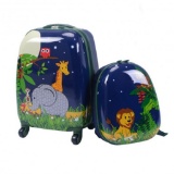 Costway 2 Kids Luggage Set Suitcase Backpack